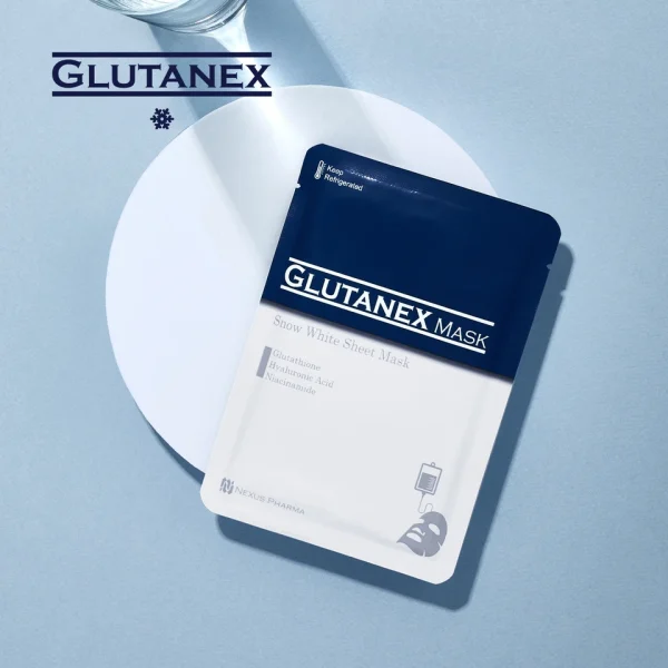 Glutanex Snow White Sheet Mask (1 Mask) - Image 2
