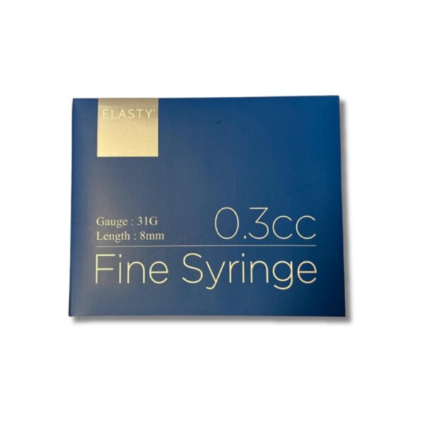 ELASTY 31G Ultra-Thin Insulin Syringes (8mm, 0.3cc)