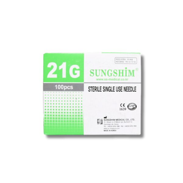 Sungshim Needles 21G x 38mm